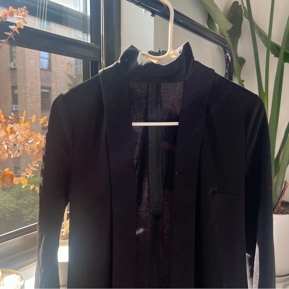 Fashion Nova Jackets & Blazers - NWOT Long sleeved long blazer jacket with neck collar/cuff